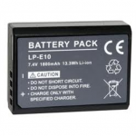 Canon LP-E10 - Batterie - Li-Ion - f&uuml;r EOS 1500, 2000, 3000, 4000, Kiss X80, Kiss X90, Rebel T100, Rebel T6, Rebel T7, Rebel T7+ (5108B002)
