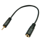 CABLE ADAPTER AUDIO 2.5/3.5MM/0.2M 35698 LINDY