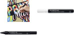STAEDTLER Lumocolor Acrylmarker paint marker, schwarz Strichst&auml;rke: ca. 2,4 mm, Rundspitze, permanente, - 1 St&uuml;ck (349-9)