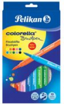Pelikan Fasermaler colorella brushpen, 10er Kartonetui Tinte auf Wasserbasis, auswaschbar aus den meisten - 1 St&uuml;ck (814577)