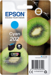 Epson 202 - 4.1 ml - Cyan - Original - Blister mit RF- / aktustischem Alarmsignal - Tintenpatrone - f&uuml;r Expression Premium XP-6000, XP-6005 (C13T02F24020)