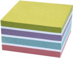 Kores Recycling Haftnotiz-W&uuml;rfel Recycled Pastel Notes 75 x 75 mm, 450 Blatt, aus recyceltem Papier, haften sicher, - 1 St&uuml;ck (N47463)