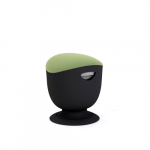 Up Up Seul ergonomic balance stool Black, D42 Green fabric