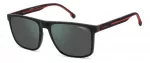 Carrera 8064S-0OIT-Q3 Vyri&scaron;ki stačiakampiai akiniai nuo saulės Juodi/Pilki 57mm