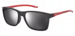 Under Armour vaiki&scaron;ki akiniai nuo saulės UA7002S268F6T - matinė juoda, pilki lę&scaron;iai, 56 mm
