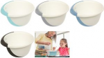 keeeper R&uuml;hrsch&uuml;ssel carlotta, 3,5 Liter, wei&szlig;/nordic-blue aus PP, rutschfester Stand, innenliegende Mess-Skala und - 1 St&uuml;ck (1017568000000)