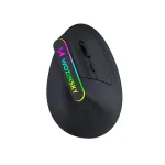 WOZINSKY WMG-1164 belaidė vertikali ergonomi&scaron;ka žaidimų pelė 3600 DPI RGB juoda