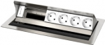 Kindermann CablePort standard&sup2; 80 Touch - Steckdosengeh&auml;use f&uuml;r Unterputzmontage