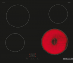 Bosch Hob | PKE61RBA2E | Electric | Number of burners/cooking zones 4 | Touch | Timer | Black
