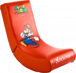 X Rocker Video Rocker Mario &ndash; Žaidimų kėdė grindims, Nintendo Switch, raudona, dirbtinė oda