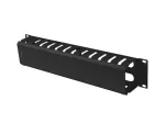 Kabelių tvarkytuvas 19 colių 2U LANBERG AK-1705-B, juodas
