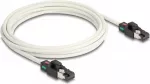 DeLOCK tinklo kabelis RJ45 ki&scaron;tukas į ki&scaron;tuką Cat.6A S/FTP 3 m baltas
