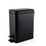 Beldray LA041173BLKPEU7 Slimline pedalinis &scaron;iuk&scaron;lių kibiras 5 litrai, juodas