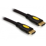 Delock Kabel High Speed HDMI mit Ethernet - HDMI-A Stecker > HDMI-A Stecker 4K 1,0 m