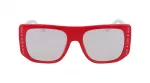LIU JO Moteri&scaron;ki Akiniai nuo Saulės LJ731S-525 Havana Acetate Butterfly Rėmas Rudi Gradientiniai Lę&scaron;iai 55mm