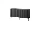 Cama VERA komoda 150x40x80 juodas matinis
