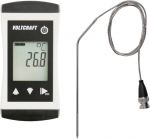 VOLTCRAFT PTM 100 + TPT-209 Temperatur-Messger&auml;t -200 - 450 &deg;C F&uuml;hler-Typ Pt1000 IP65