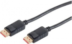 shiverpeaks BASIC-S DisplayPort 1.4 Kabel, schwarz, 3.0 m DisplayPort Stecker - DisplayPort Stecker (20P20C), Schir - 1 St&uuml;ck (BS10-70045)