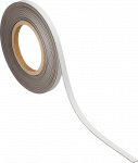 MAUL Magnetband, 10 mm x 10 m, Dicke: 1 mm, wei&szlig; beschriftbares Kennzeichnungsband, Non-Permanent-Marker - 1 St&uuml;ck (6524102)