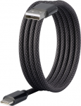 Renkforce USB-Kabel USB 2.0 USB-C Stecker USB-A Stecker 1.00 m Schwarz mit magnetischer (RF-6437924)