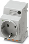 Phoenix Contact Schaltschrank-Steckdose EO-CF/PT/LED Grau 1 St. (804040)
