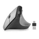 ACT AC5155 belaidė ergonominė pelė su Bluetooth ir USB-C/USB-A imtuvu