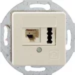 Ki&scaron;tukinis lizdas Rutenbeck 13310301 Baltas IP20 125V 1A
