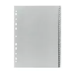 Skirtukų rodyklė Herlitz 10843712 Pilka
