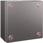 Rittal KX 1565.000 sieninis korpusas, 200 x 200 x 120 mm, plieninis, &scaron;viesiai pilkas