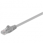 Wentronic Goobay CAT 5e Patchkabel, U/UTP, Grau, 2 m - CCA Kupfergemisch (68357)