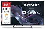 Televizorius Sharp 50HP6265E 127 cm (50 colių) 4K Ultra HD Smart TV Wi-Fi Juodas