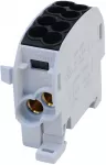 SIMET SCB 25 Al/Cu 80110 SIMBLOCK &scaron;akotasis skirstymo blokas, juodas 81501007