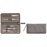 Manikiūro pedikiūro dovanų rinkinys ZWILLING 97445-005-0 nerūdijantis plienas taupe 5 aksesuarai