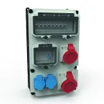BALS VARIABOX-L 89076 32A 400V CEE elektros skirstymo dėžė su RCD/MCB apsauga, IP44