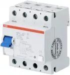 ABB F204B-125/0,3L 4P 125A 300mA B tipo selektyvus liekamosios srovės jungtuvas 2CSF204523R3950