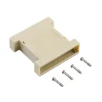 EFB Elektronik tu&scaron;čias plastikinis korpusas 25-25-pin, pilkas