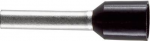 LappKabel Aderendh&uuml;lse 0.75 mm&sup2; 10 mm Teilisoliert Grau 61802064 500 St. (61802064)