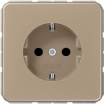 JUNG CD 1520 KI GB. Buchsen-Typ: CEE 7/3. Produktfarbe: Bronze,Gold, Material: Aluminium. Eingangsspannung: 250 V, Stromst&auml;rke (maximal): 16 A (CD1520KIGB)