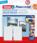 tesa Powerstrips Bilder-Nagel, wei&szlig;, Haltekraft: max. 1 kg Bilder-Nagel mehrfach verwendbar (58031-00020-00)