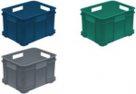 keeeper Aufbewahrungsbox Euro-Box XXL bruno eco, blau Farbe: eco-blue, 54 Liter, aus 100% Recyclingkunststoff, - 1 St&uuml;ck (1539967900000)