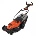 Elektrinė vejapjovė Black & Decker su pjovimo auk&scaron;čio reguliavimu ir sulankstoma rankena