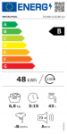 Whirlpool Washing Machine | TDLRBX 6252BS EU | Energy efficiency class B | Top loading | Washing capacity 6 kg | 1200 RPM | Depth 60 cm | Width 40 cm | Display | LED | Direct drive | White
