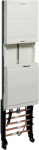 Hager ZH33X7. Produktfarbe: Wei&szlig;. Breite: 250 mm, H&ouml;he: 1050 mm (ZH33X7)