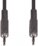 e&p Elektrik Handels GmbH & Co.KG B 26 Audio-Kabel 1,5 m 3.5mm Schwarz (B 26)