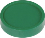 Maul Magnet (&Oslash; x H) 30 mm x 8.4 mm rund Gr&uuml;n 10 St. 6172355 (6172355)