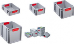 allit St&uuml;lpdeckel ProfiPlus EuroBox Lid A 400, grau passend zur ProfiPlus EuroBox 400, mit - 1 St&uuml;ck (456790)