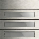 GIRA 5533920. Produkttyp: Call button module, Produktfarbe: Edelstahl, Markenkompatibilit&auml;t: GIRA. Breite: 106,5 mm, H&ouml;he: 106,5 mm (5533920)