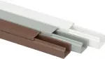 Kabelių kanalas Heidemann 09941, 15&times;15 mm, pilkas