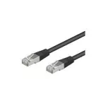 Wentronic Goobay CAT 5e jungiamasis laidas, SF/UTP, juodas, 30 m &ndash; CCA vario mi&scaron;inys (68672)