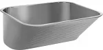 DEANTE 1-Bowl Utility Sink - Recessed or Wall-Mounted, Stainless Steel AISI 304, 500x400 mm